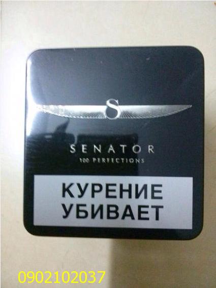 Thuốc Lá Thơm Hộp kim loại SENATOR - Nga