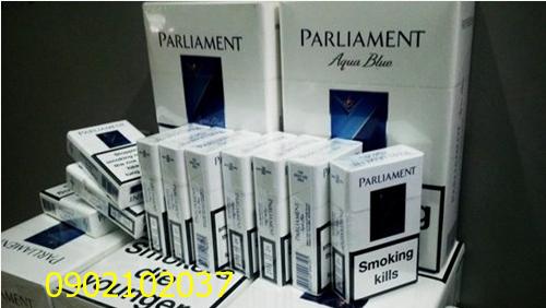 Thuốc lá  Parliament Aqua blue- Hàn Quốc