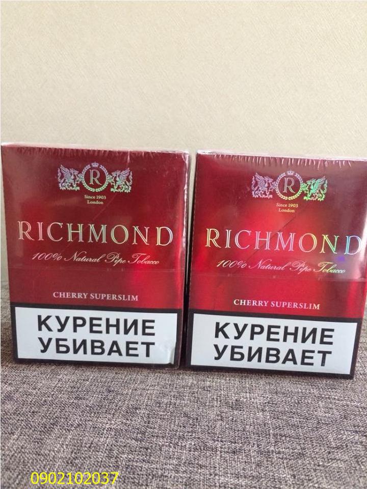 Thuốc lá Richmond Cherry Superslim  - Nga